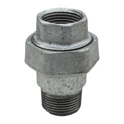 Raccord union galvanisé 11/2" mâle femelle à visser