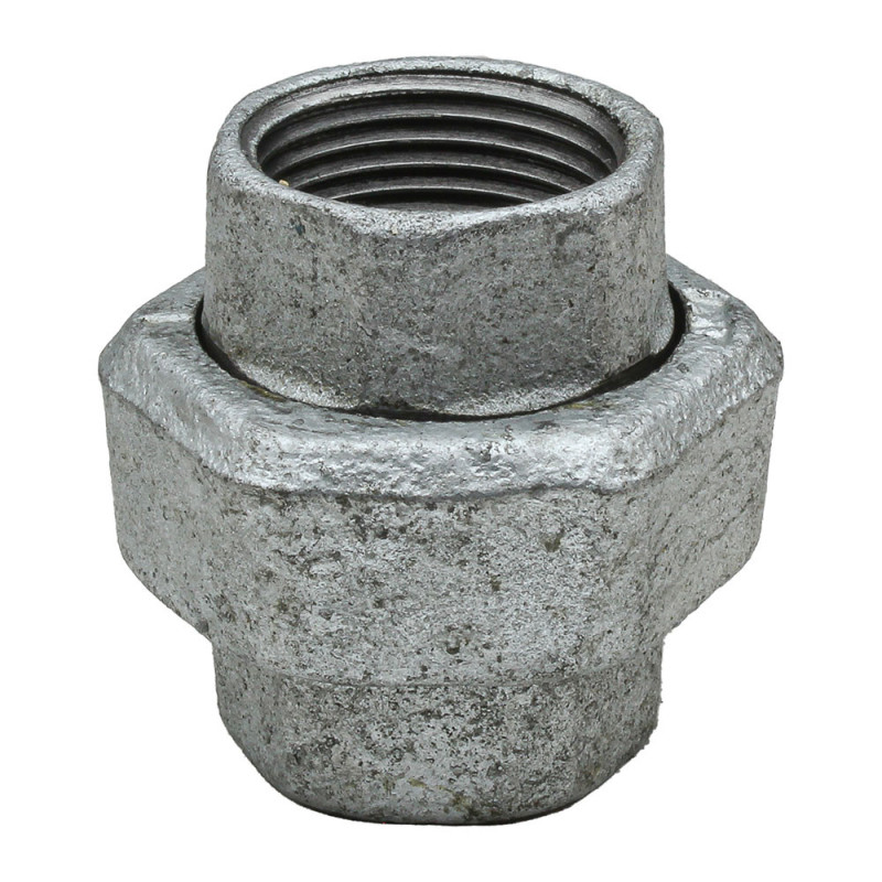Raccord union galvanisé 3/4" femelle à visser Raccord union galvanisé 3/4" femelle à visser