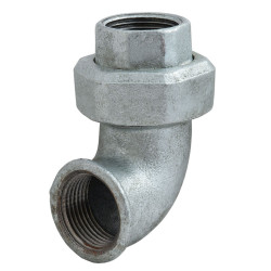 Coude union 90° galvanisé femelle 1" à visser