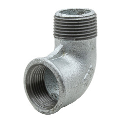 Coude galvanisé mâle femelle à visser 11/4"