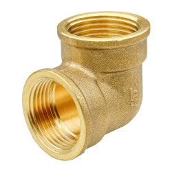 Coude laiton 90° femelle à visser 2"