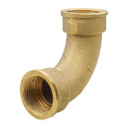 courbe laiton 90° femelle à visser 1/2"