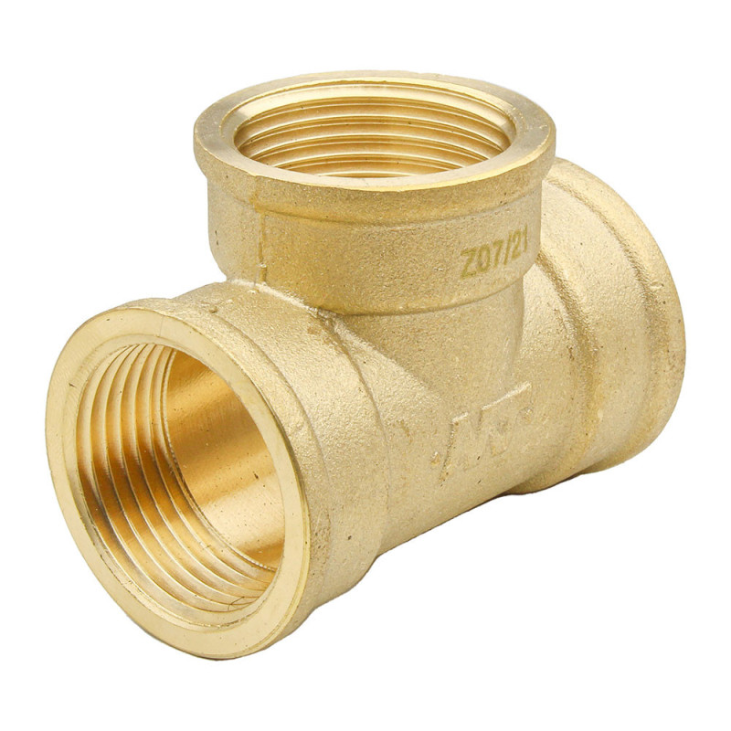 Té laiton 90° femelle à visser 11/2" Té laiton 90° femelle à visser 11/2"