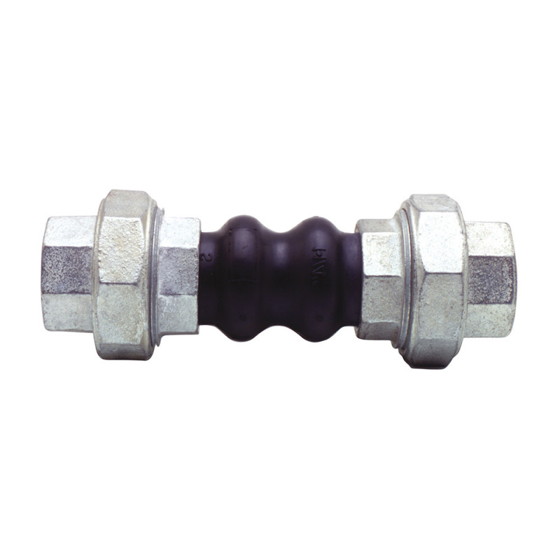 Manchon anti vibration 11/4" double onde PN10