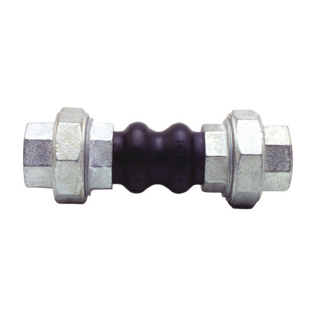 Manchon anti vibration 11/4" double onde PN10