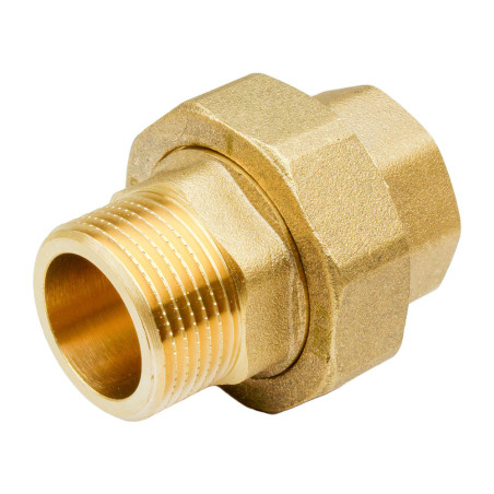 Union laiton mâle femelle à visser 11/4"