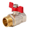 Mini Vanne laiton 1" mâle femelle à visser PN16