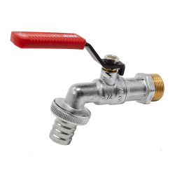 Robinet d'arrosage 1/2" mâle à visser PN16