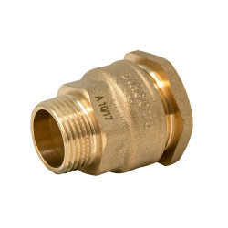 Raccord fileté laiton 20mm 1/2" mâle à visser à compression pn16