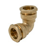 Coude 90° laiton 25 mm à compression pn16