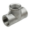 Té inox 90°  femelle à visser 1/4" pn20