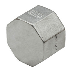 Bouchon inox femelle à visser 3" pn20