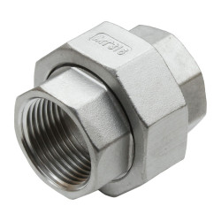 Raccord union inox femelle à visser 2" pn20
