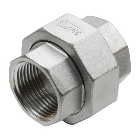 Raccord union inox femelle à visser 3" pn20