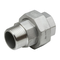 Raccord union inox 4" mâle femelle pn20