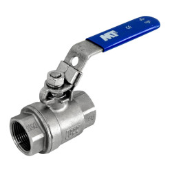 Vanne inox femelle à visser 1" pn63