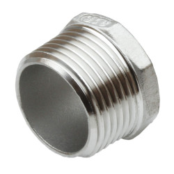 Réduction inox 11/2"-3/4" mâle femelle à visser pn20