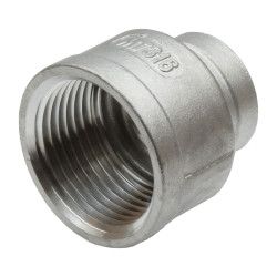 Manchon réduit inox 2"-11/2" femelle à visser pn20