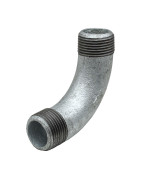 Courbe 90 Galvanisé mâle | FluideConnect.com