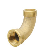 Courbe 90 Laiton mâle femelle | FluideConnect.com