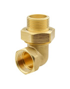 Coude 90 union Laiton