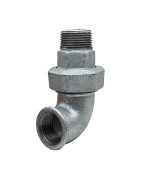 Coude union 90 Galvanisé | FluideConnect.com