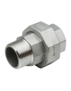 Raccord union Inox mâle femelle | FluideConnect.com