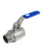 Vanne Inox mâle femelle | FluideConnect.com